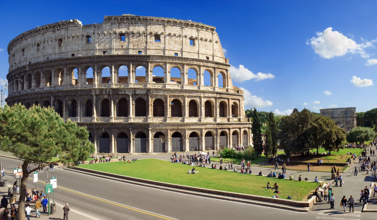 The Colosseum in Rome