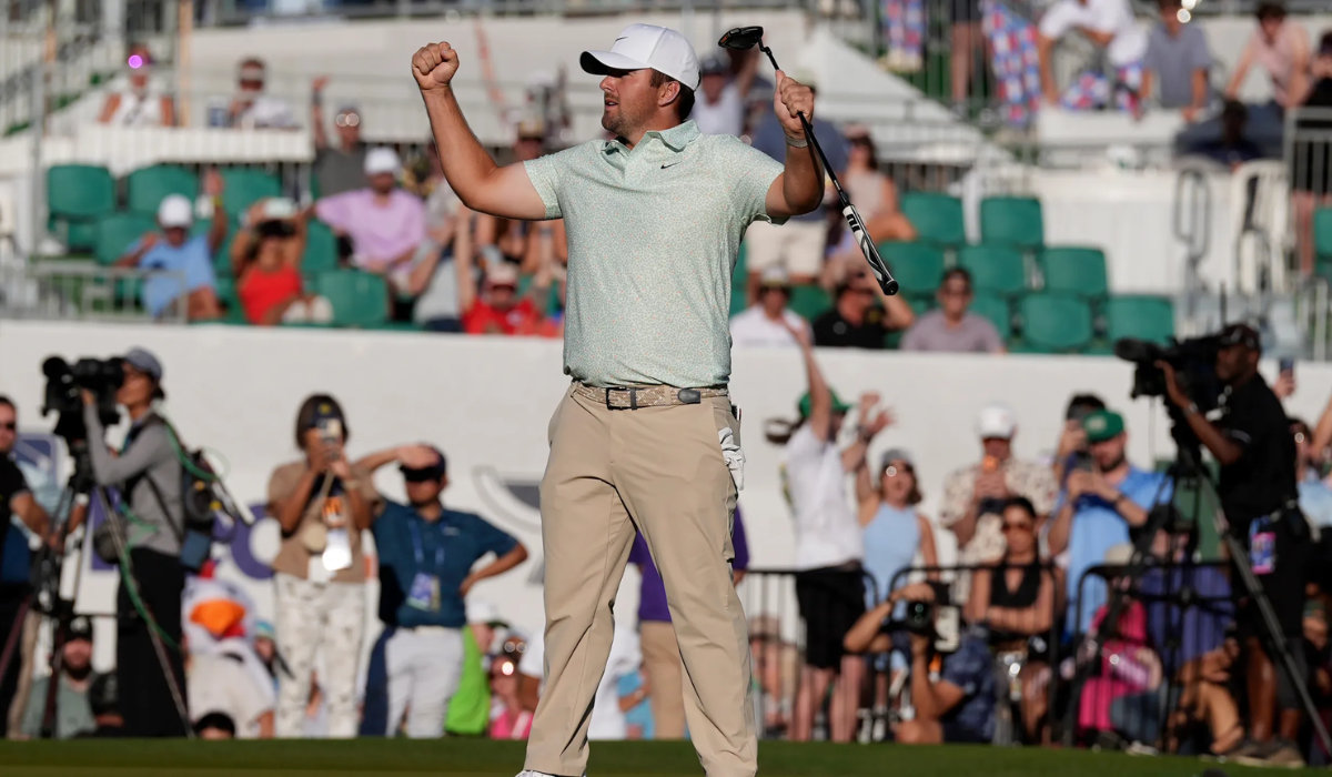 Chris Gotterup at the 2026 Phoenix Open