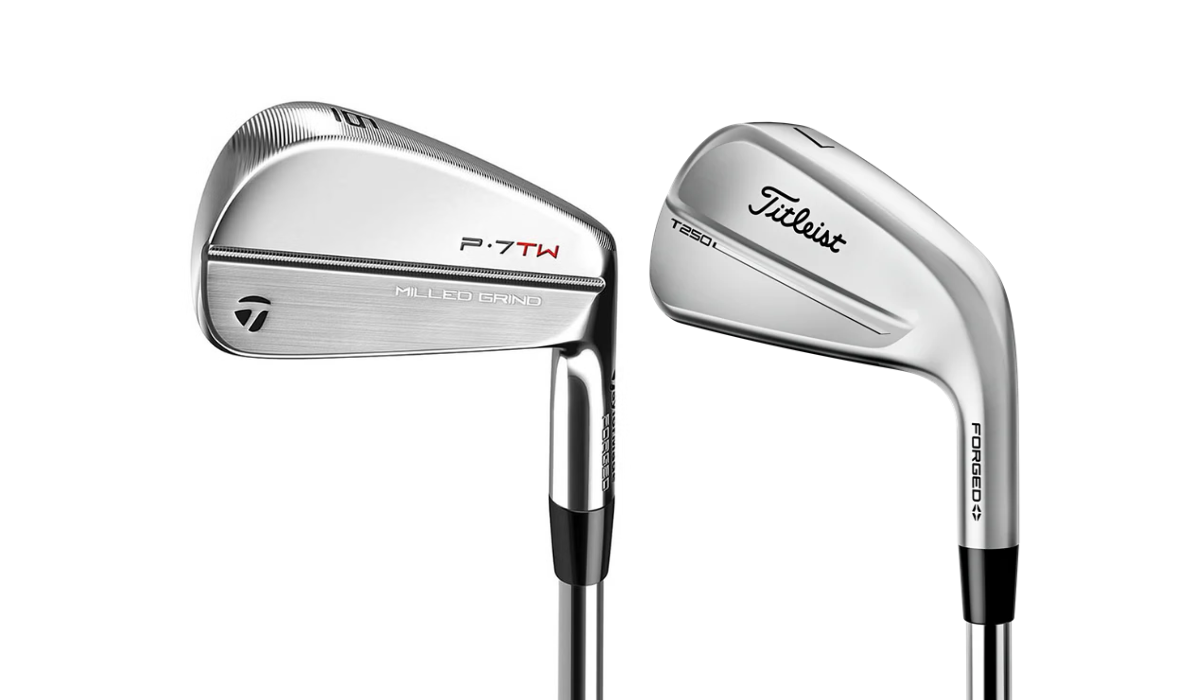 TaylorMade P-7TW, Titleist T250 Irons