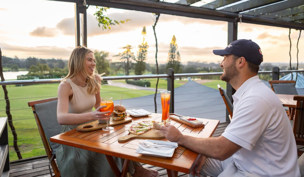 Golden Hour at Luxury Resort