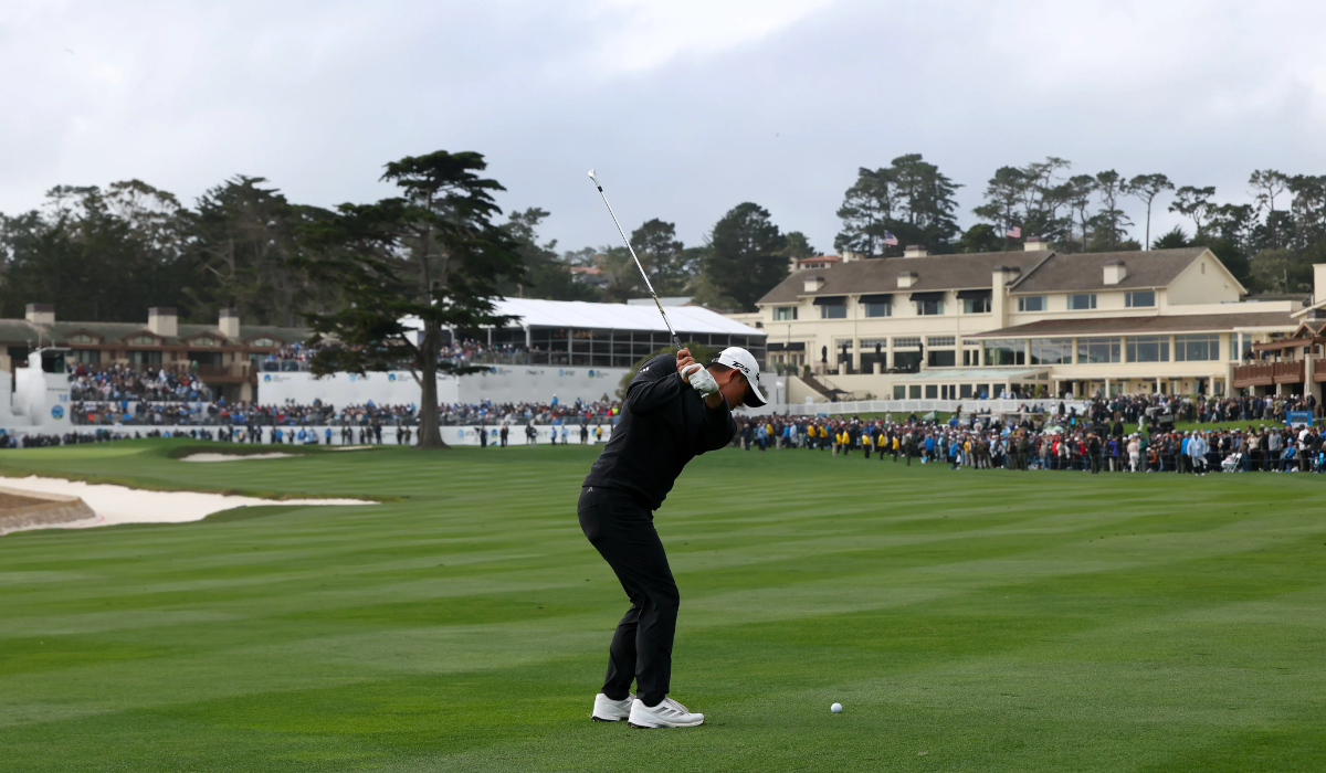 Collin Morikawa at the AT&T Pebble Beach Pro-Am 2026
