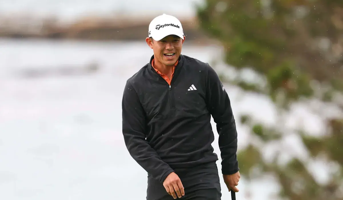 Collin Morikawa at the AT&T Pebble Beach Pro-Am 2026