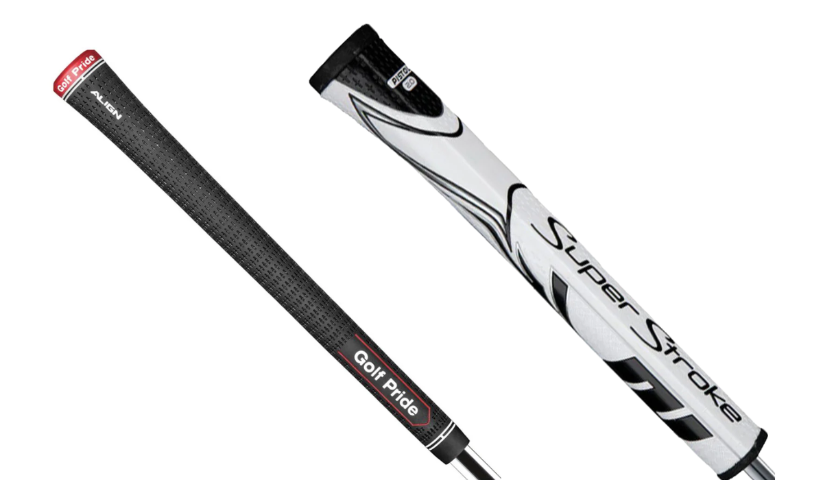 Golf Pride Tour Velvet Align and SuperStroke Zenergy Pistol 2 Grips