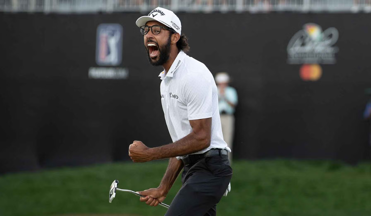 Akshay Bhatia at the 2026 Arnold Palmer Invitational