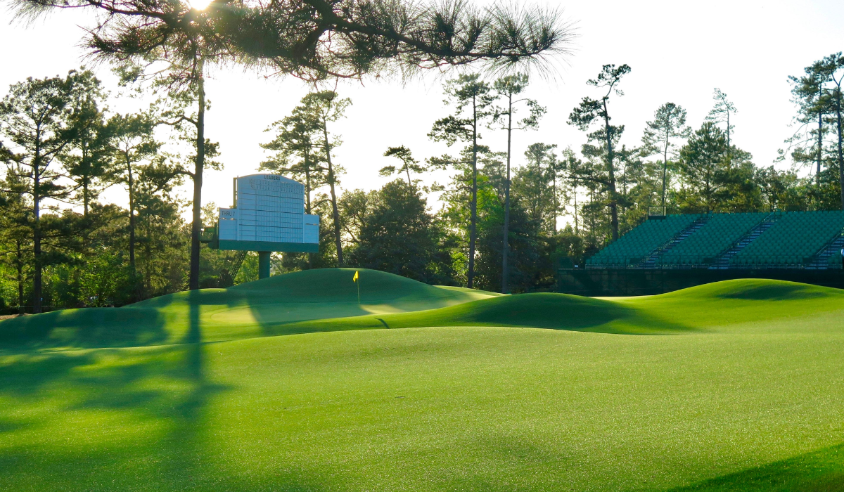 The Bentgrass Greens at Augusta National