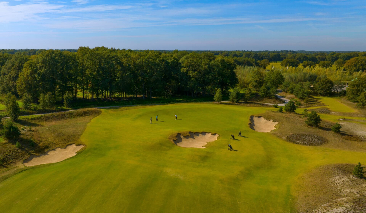 Golfers at Bernardus Golf