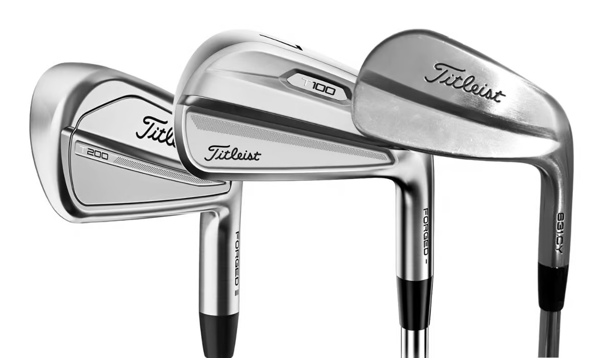Titleist T200, Titleist T100, Titleist 631.CY Prototype Irons