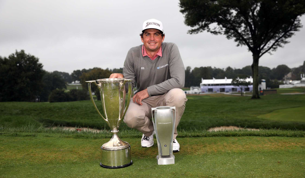 Keegan Bradley at the 2018 BMW Championship