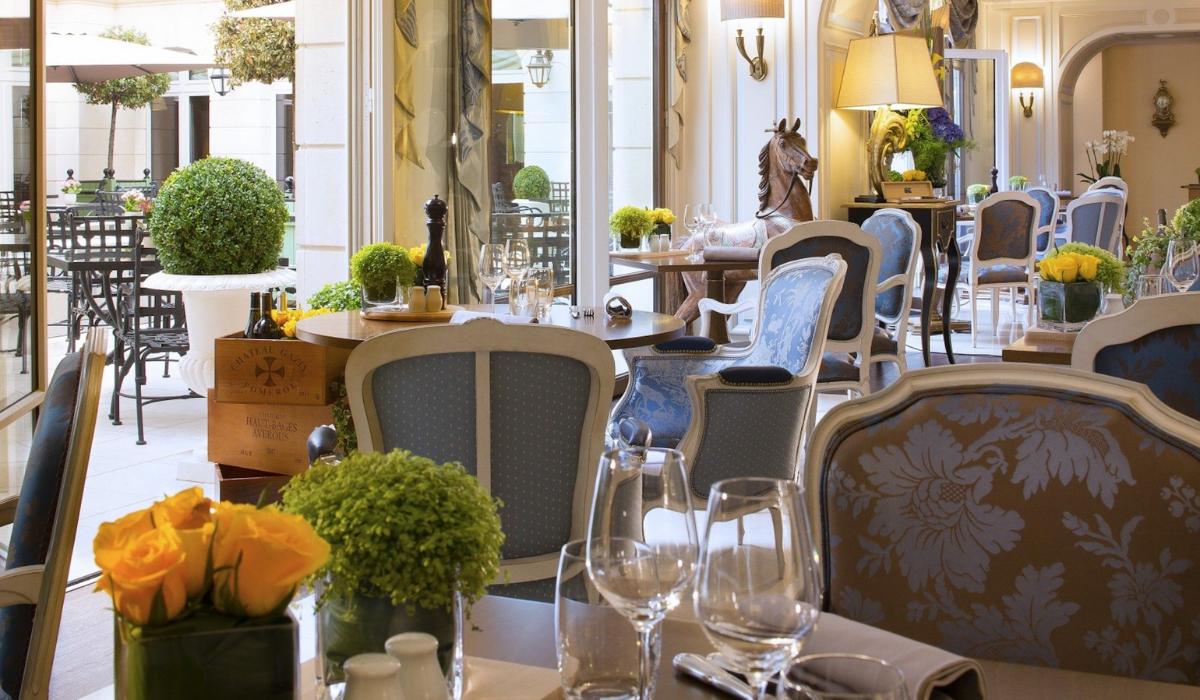 Le Jardin d'Hiver at The Auberge du Jeu de Paume