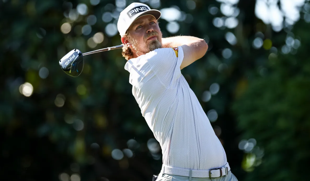 Kristoffer Reitan at the 2026 Truist Championship