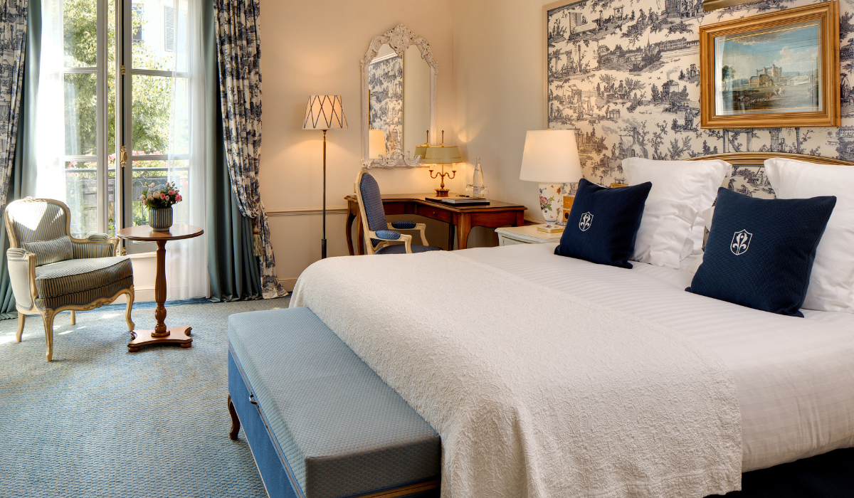 Room at The Auberge du Jeu de Paume