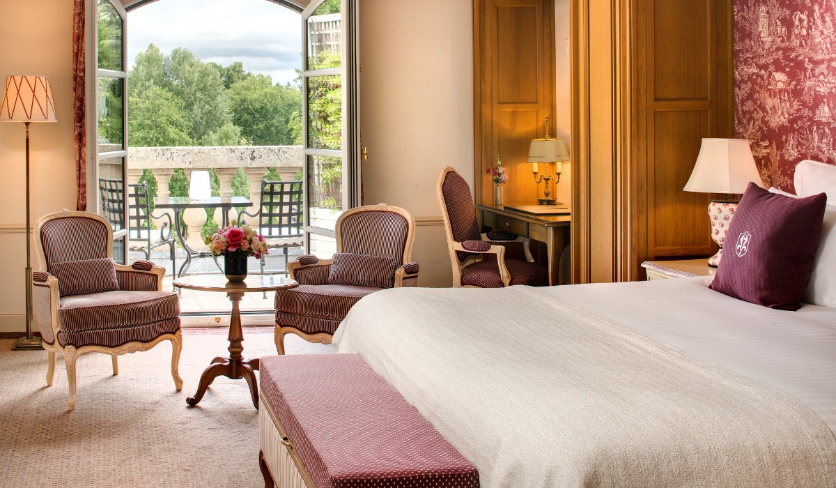 Premium Prestige Terrace Room at The Auberge du Jeu de Paume
