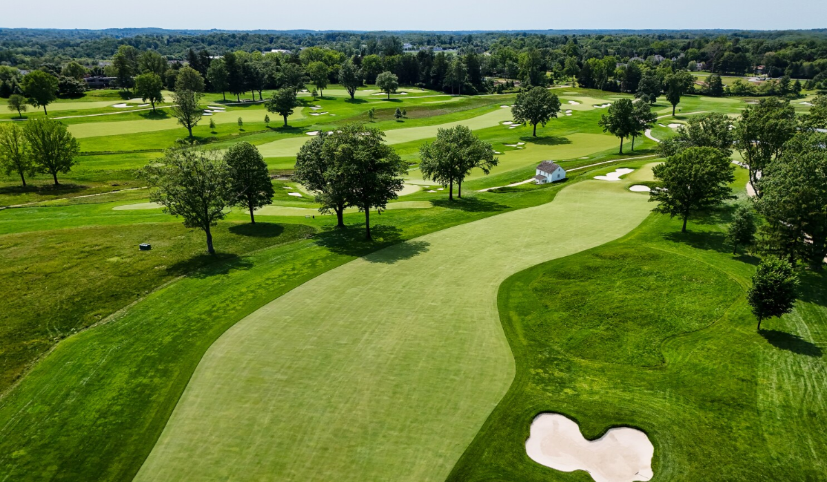 16-th Hole of Aronimink Golf Course