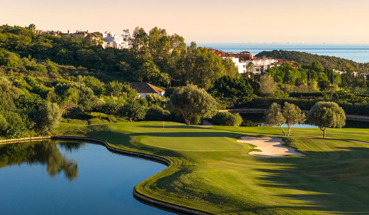 3rd Hole at Finca Cortesin Course