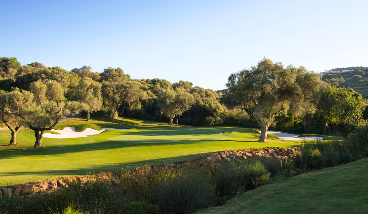 13th Hole at Finca Cortesin Golf Course