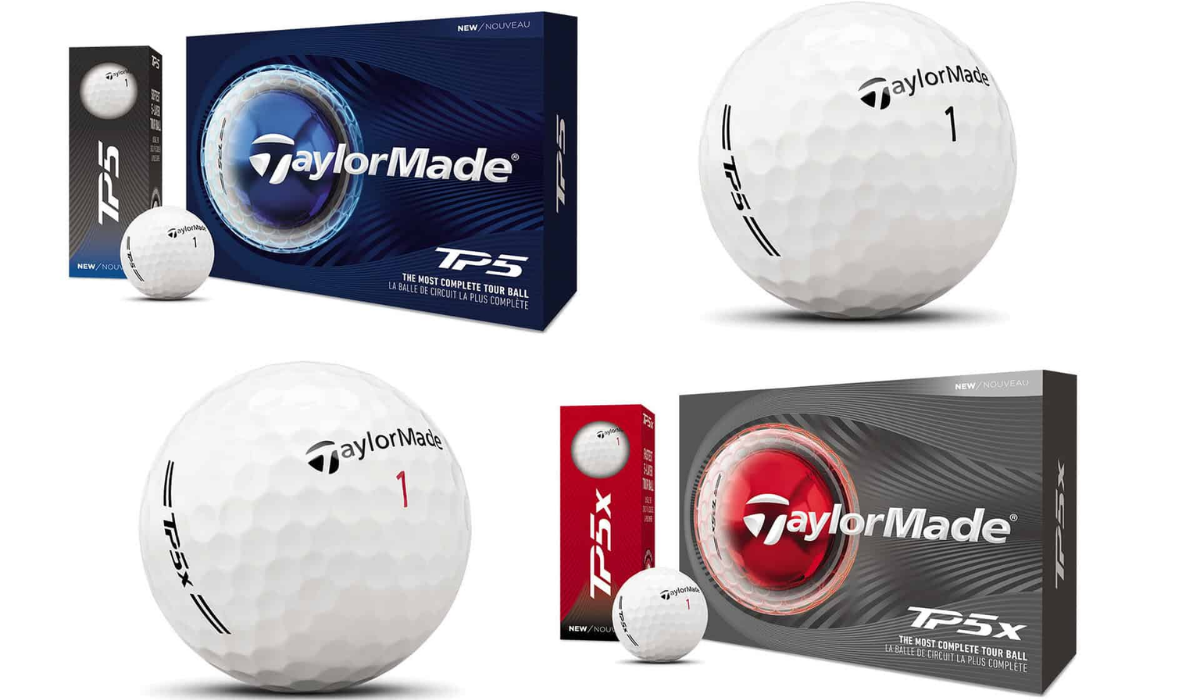 TaylorMade TP5 and TP5x Golf Balls