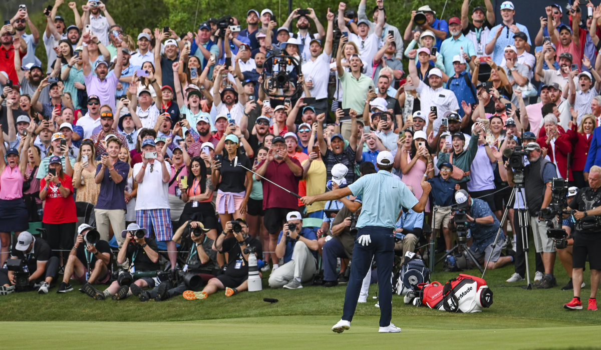 Fans at PGA Tour Tournament