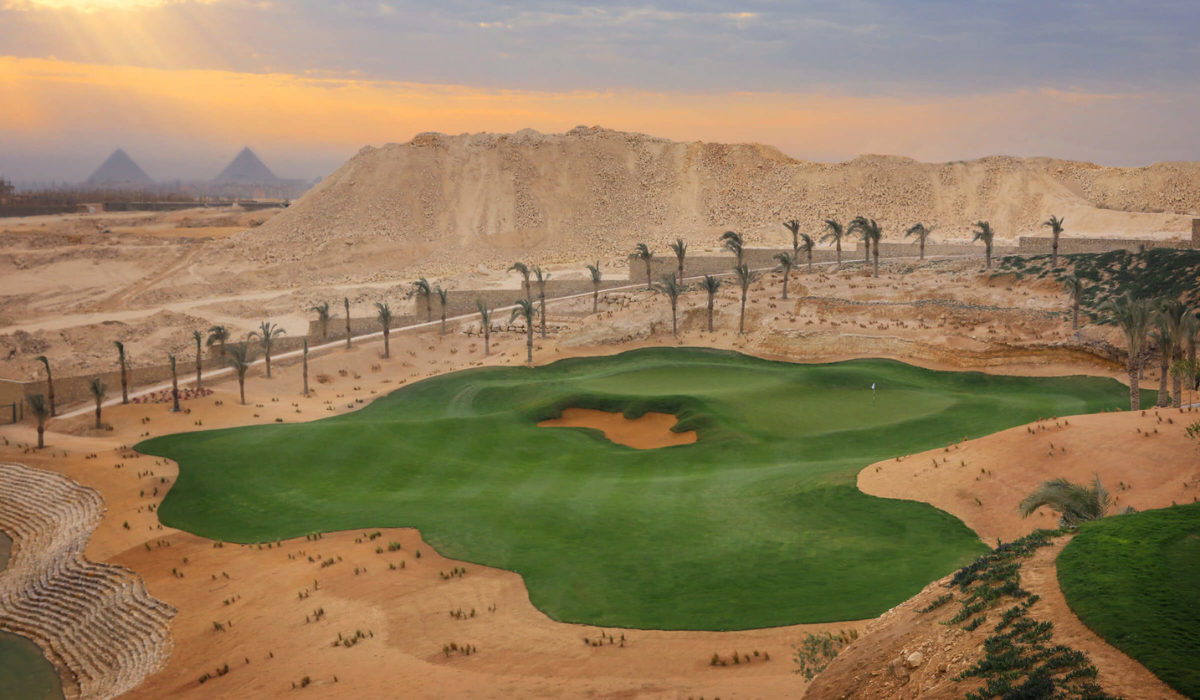 Golf in Cairo, Egypt