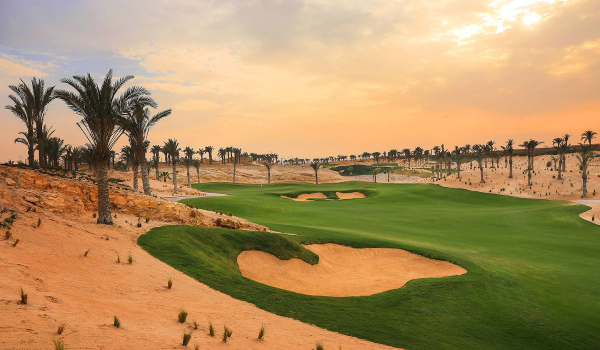 Golf in Cairo, Egypt