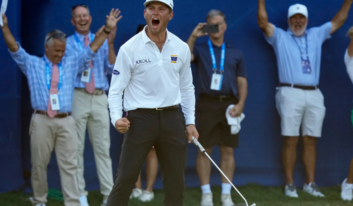 Michael Brennan at 2026 Wyndham Championship