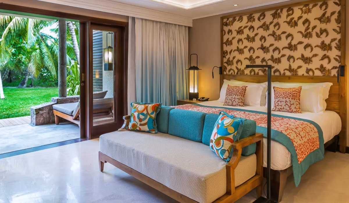Room at Constance Lemuria in Seychelles