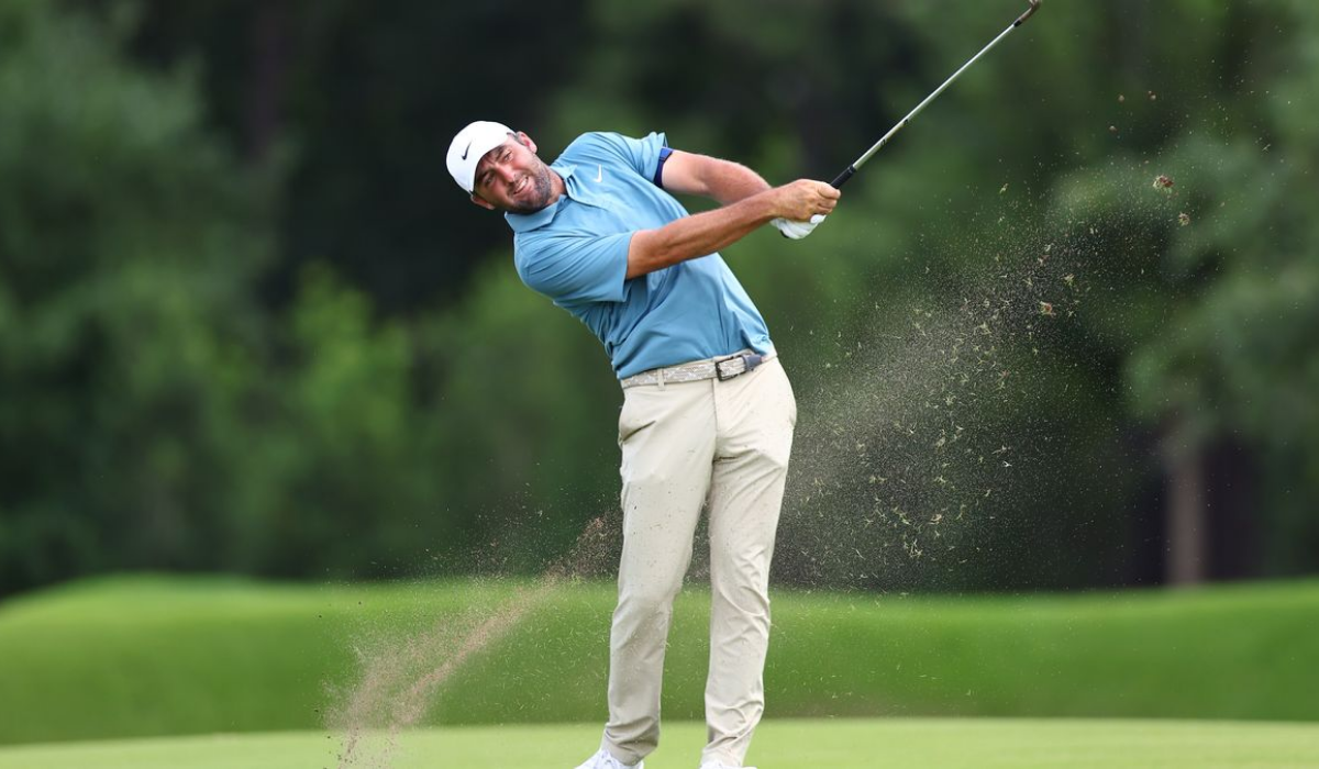 Scottie Scheffler at 2026 TOUR Championship Victory
