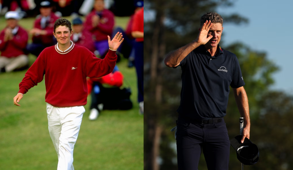 Justin Rose Now and Then
