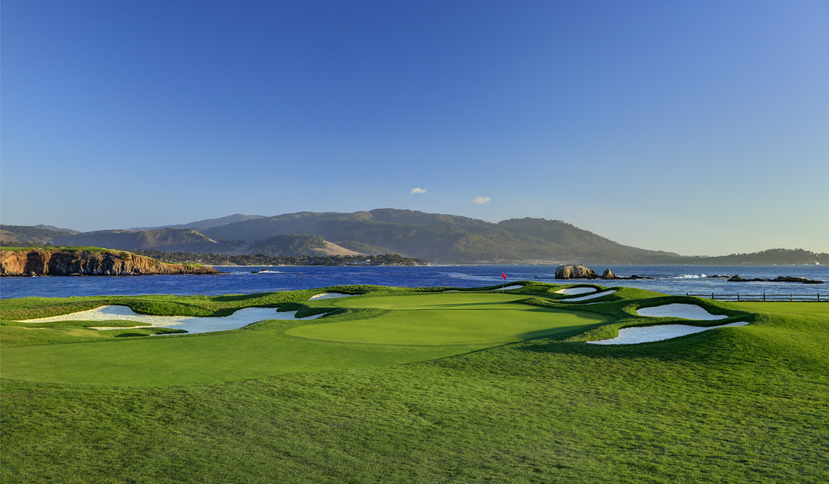 The 17th Hole at Pebble Beach Golf Links