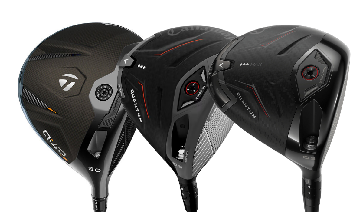 TaylorMade's Qi4D LS, Callaway's Quantum Triple Diamond and Triple Diamond Max Drivers