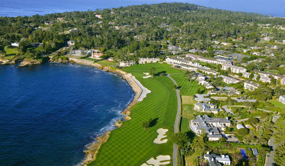 The 18th Hole at Pebble Beach Golf Links