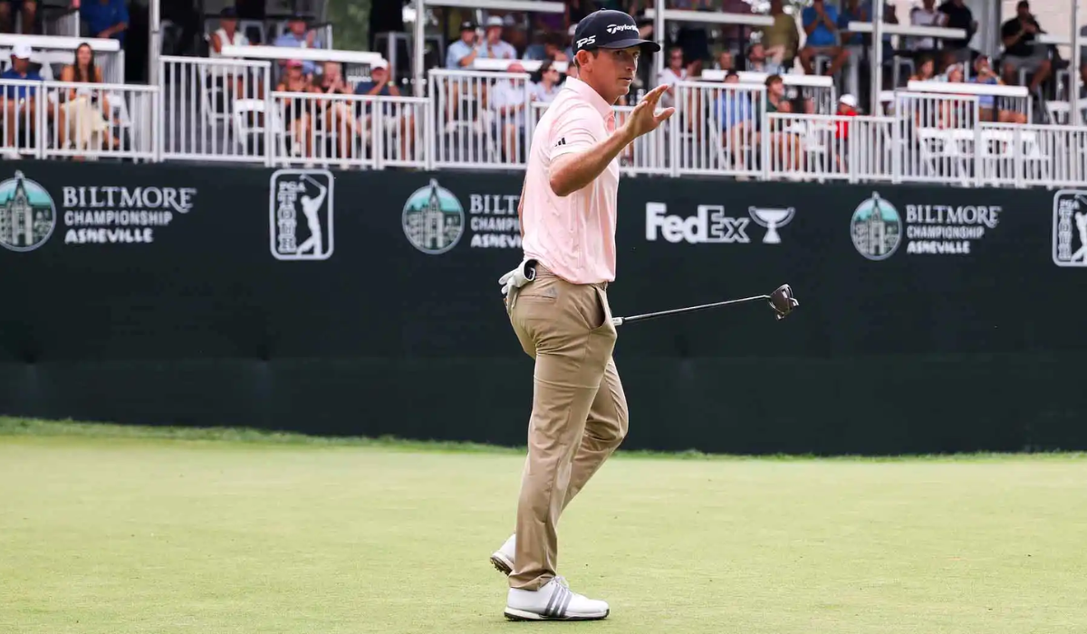 Jacob Bridgeman at 2026 Biltmore Championship Victory