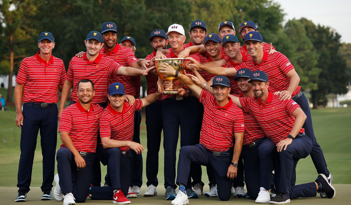 Team USA at Presidents Cup