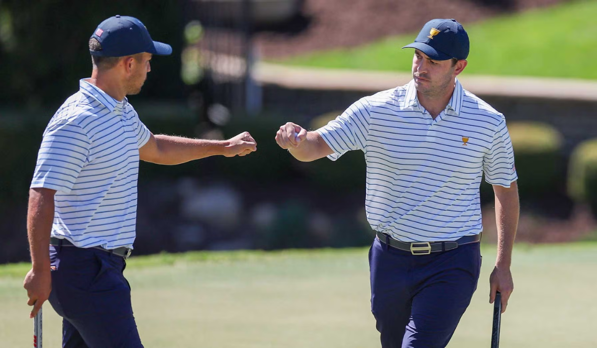 Xander Schauffele and Patrick Cantlay Together