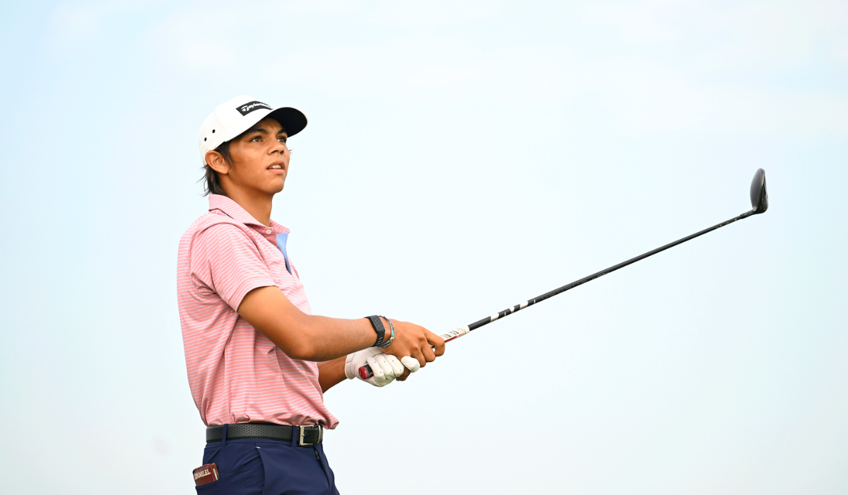 Charlie Woods at Junior PLAYERS Championship