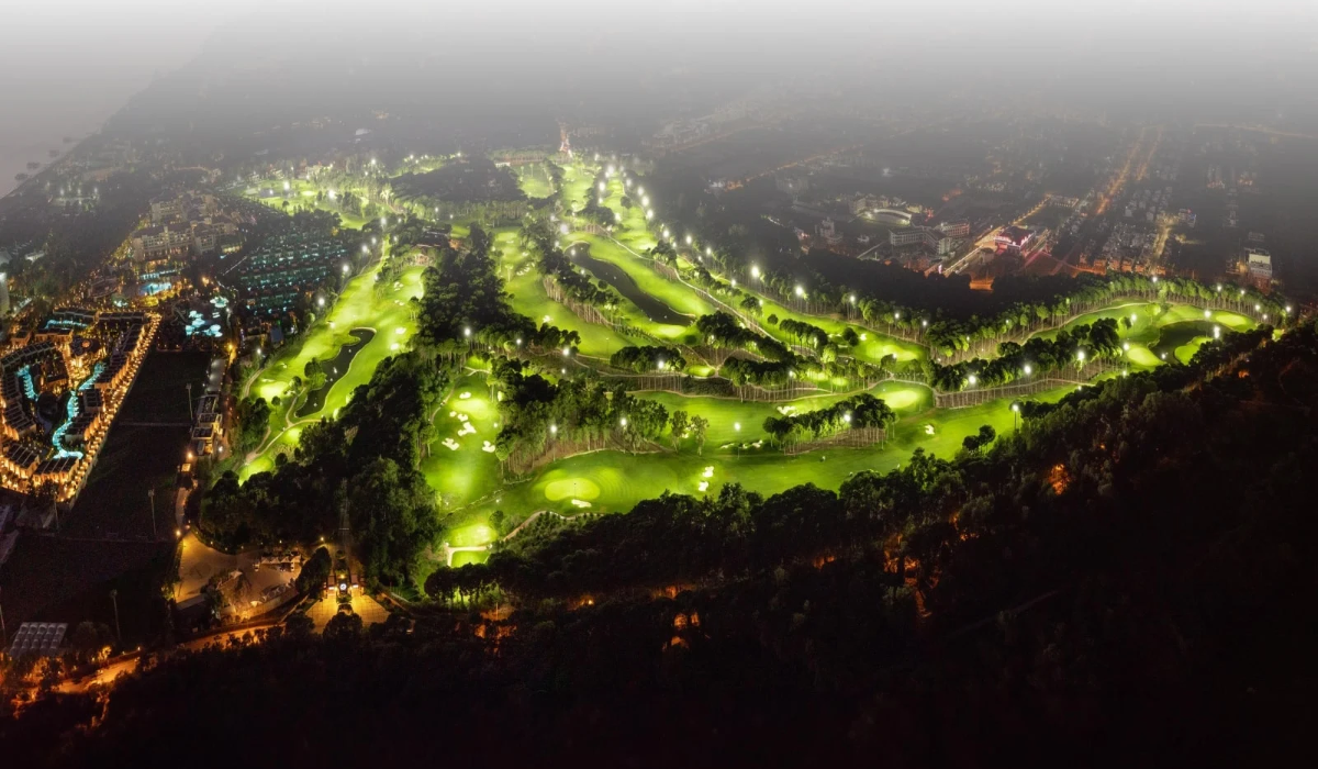 Night Golf in Carya Golf Club
