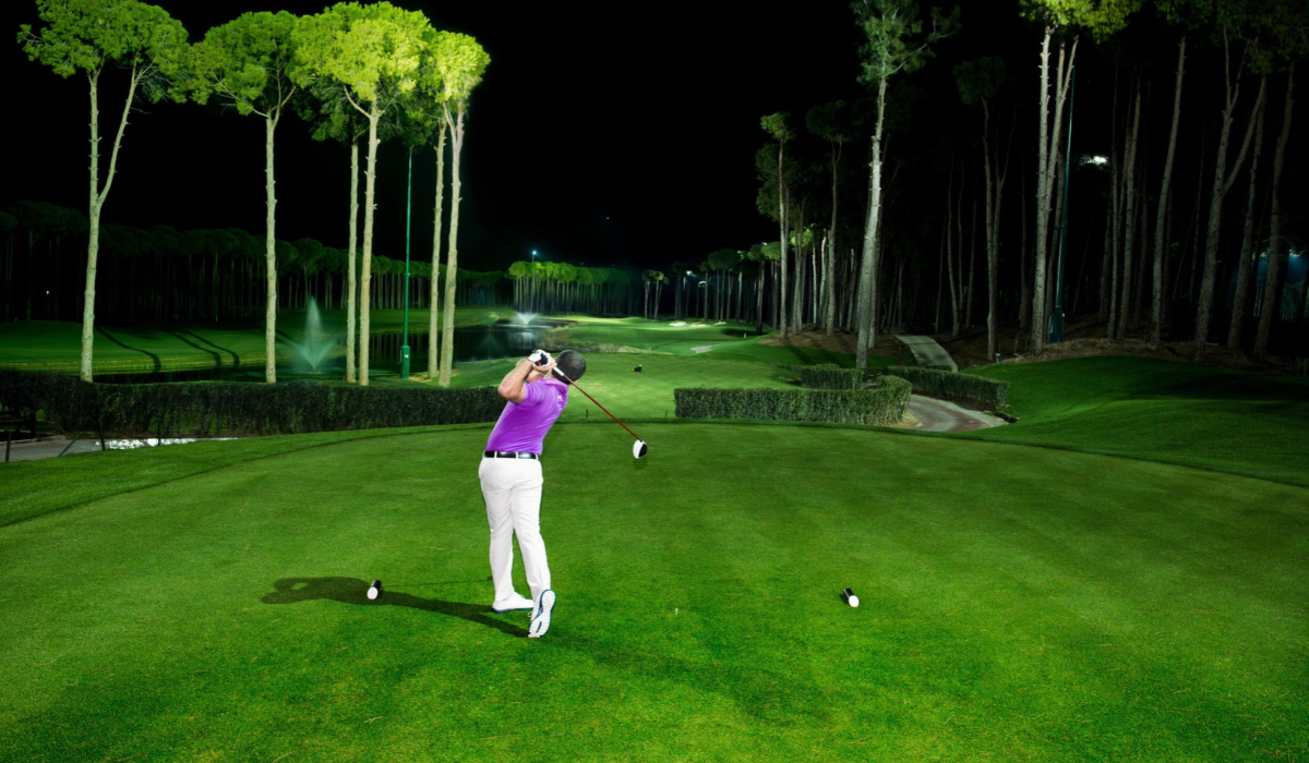 Night Golf in Carya Golf Club