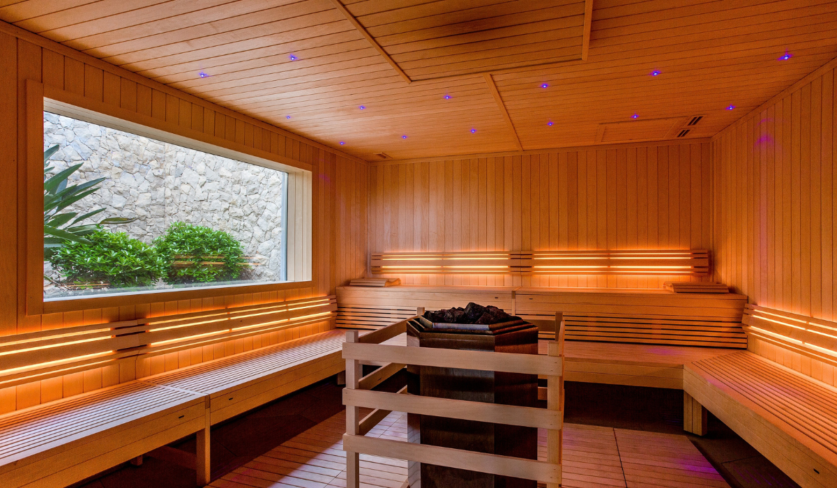 Sauna at The Conrad Spa