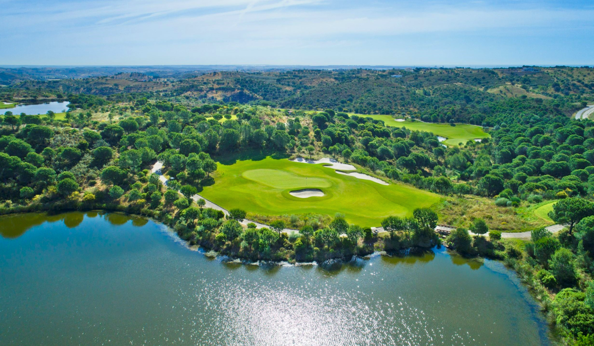 Golfer at Monte Rei - The North Course