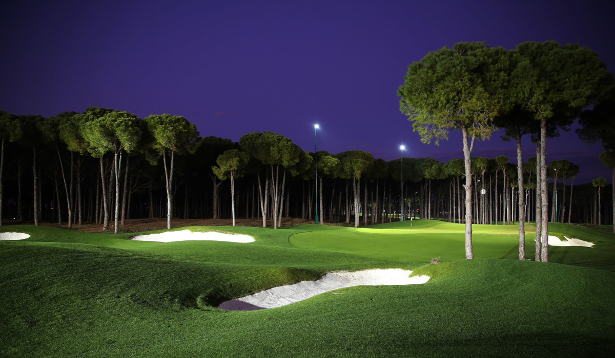 Night Golf on Carya Golf Club